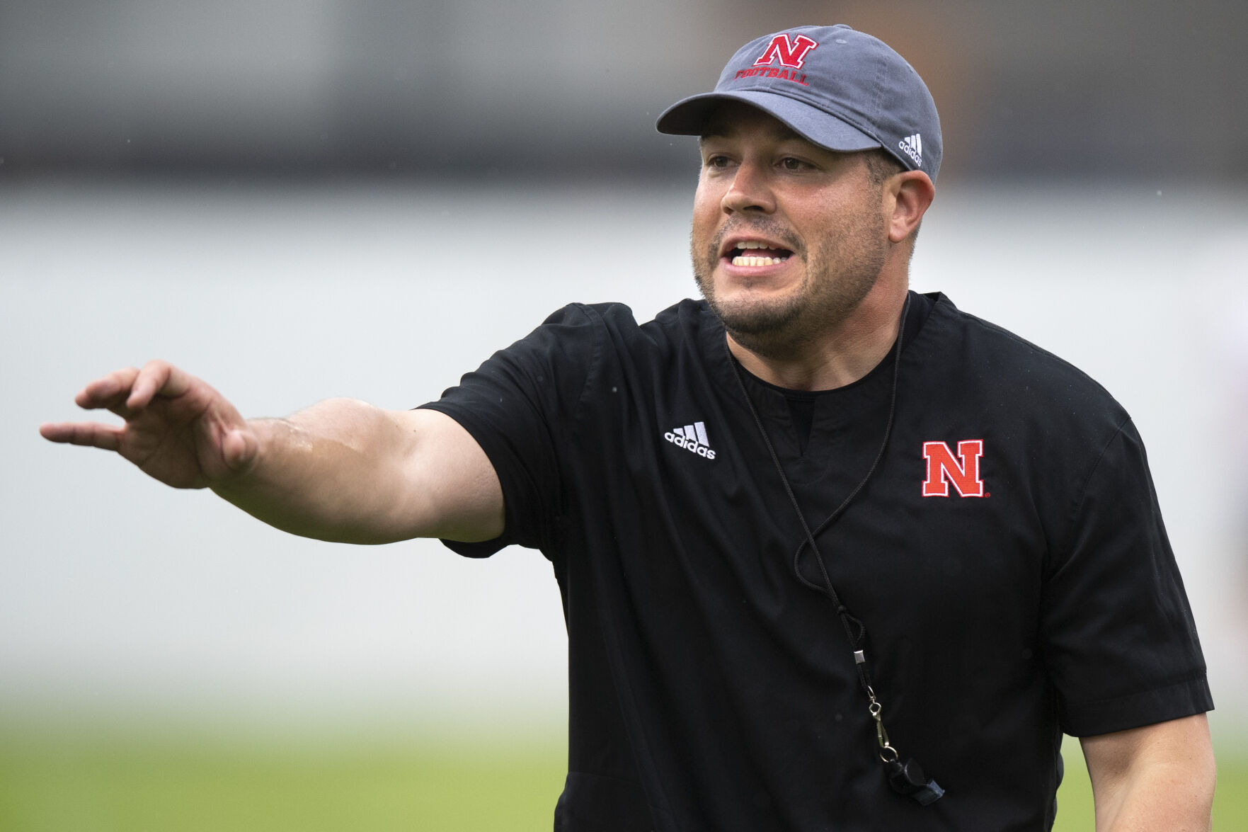 NU football practice, 7.31